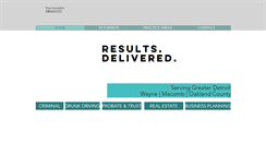 Desktop Screenshot of laslawoffices.com